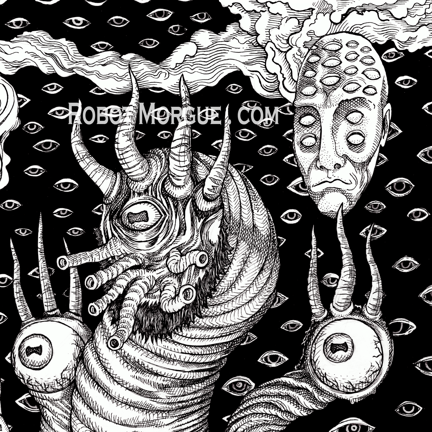Eternal Return - Ouroboros Fine Art Print | Karma & Rebirth Poster