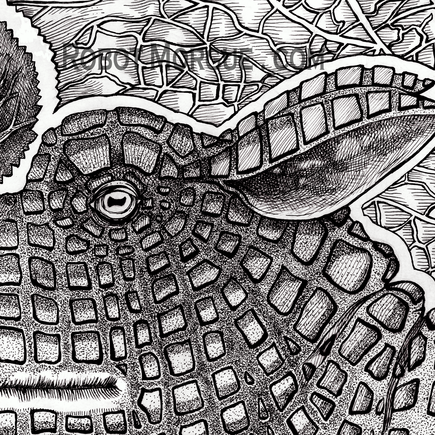 Treehorn — Surreal Forest Animal Fine Art Print