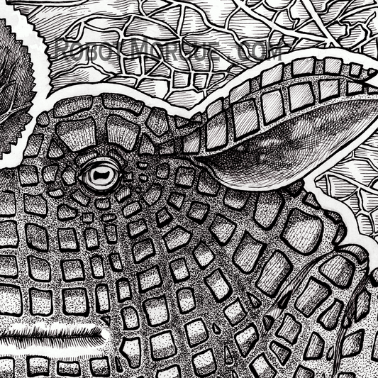 Treehorn — Surreal Forest Animal Fine Art Print